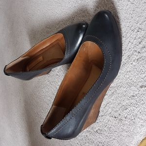 Calvin Klein Jeans Black Wedges